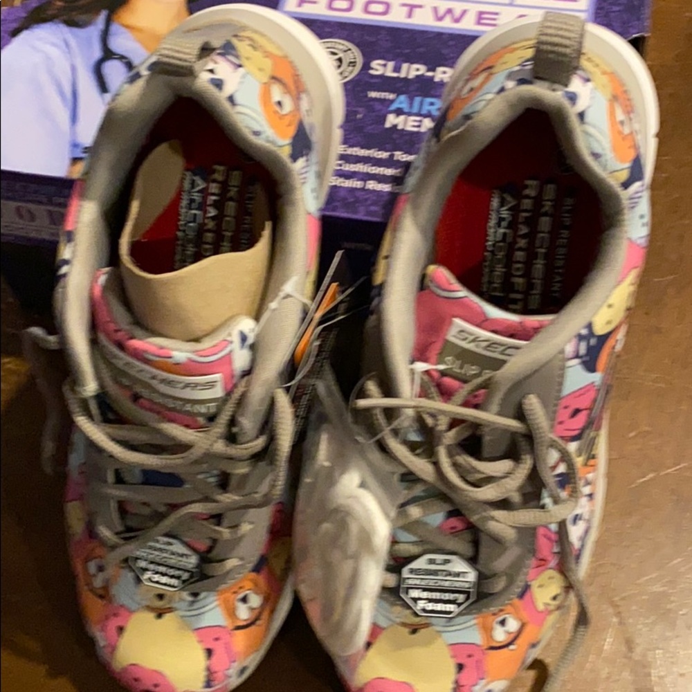 Animal print sneakers